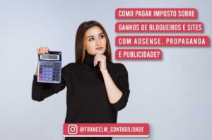Imposto de renda para blogueiros: Como pagar?