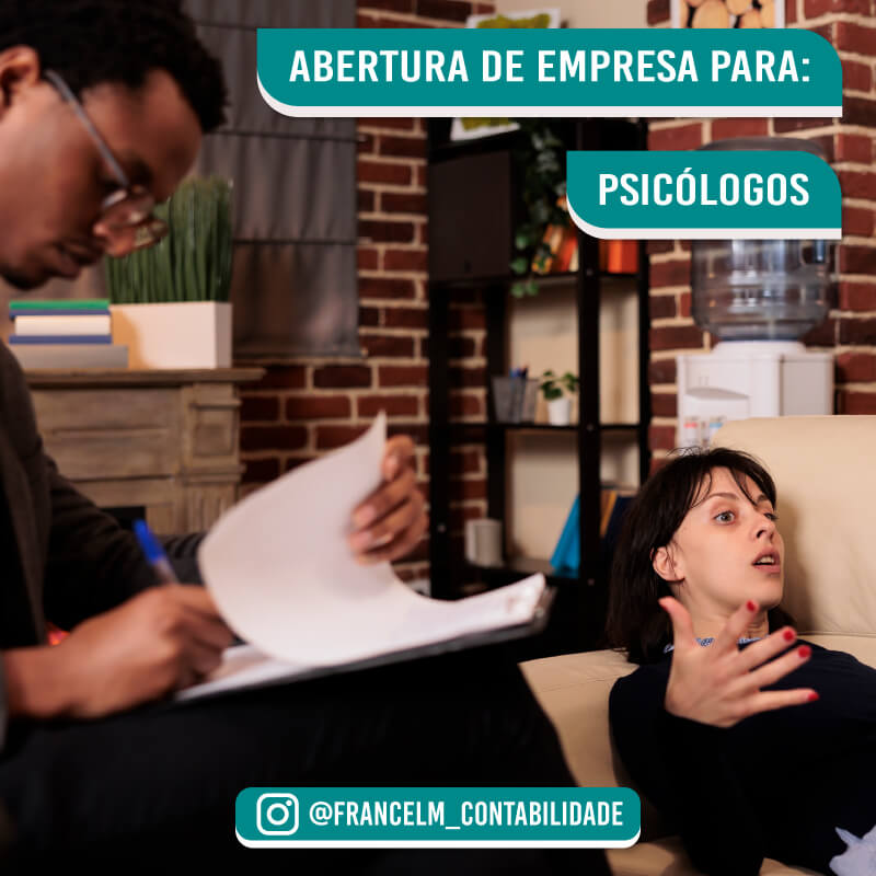 Abertura de empresa (CNPJ) Para Psicólogos